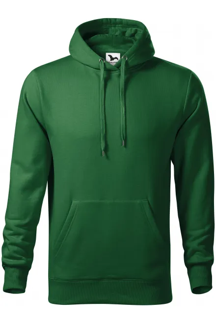 Sudadera de hombre con capucha sin cremallera - botella verde, M