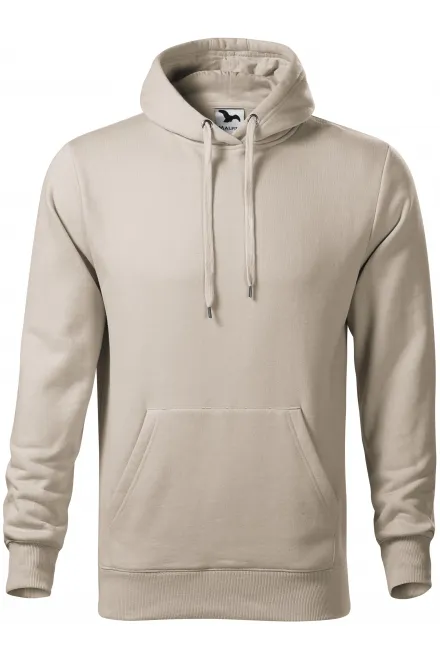 Sudadera de hombre con capucha sin cremallera - gris hielo, M