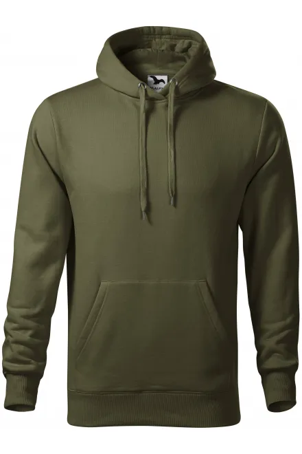 Sudadera de hombre con capucha sin cremallera - military, M