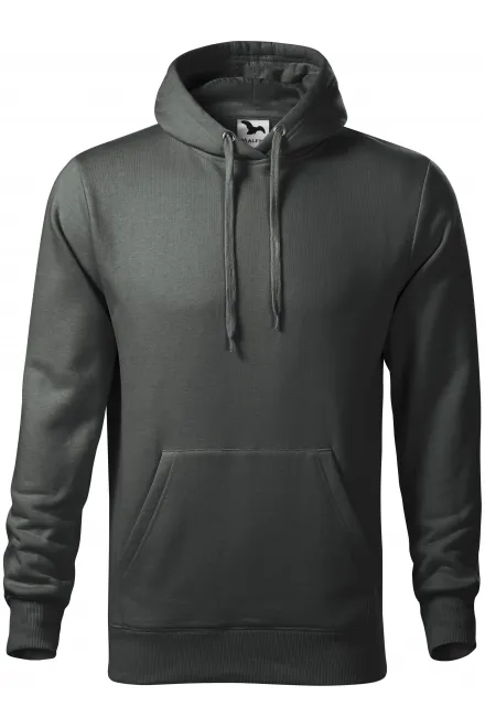 Sudadera de hombre con capucha sin cremallera - pizarra oscura, M