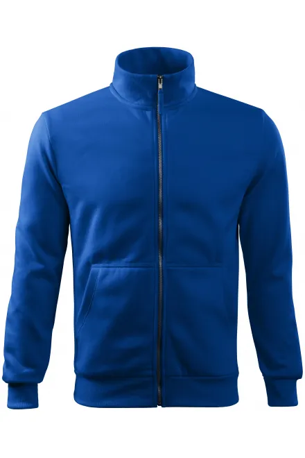 Sudadera de hombre sencilla sin capucha - azul real, XL