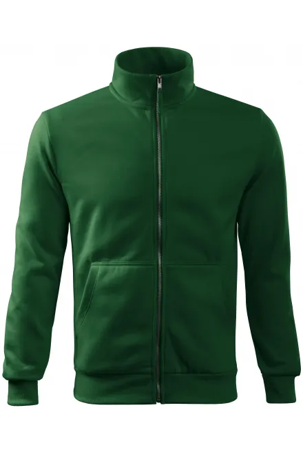 Sudadera de hombre sencilla sin capucha - botella verde, XL