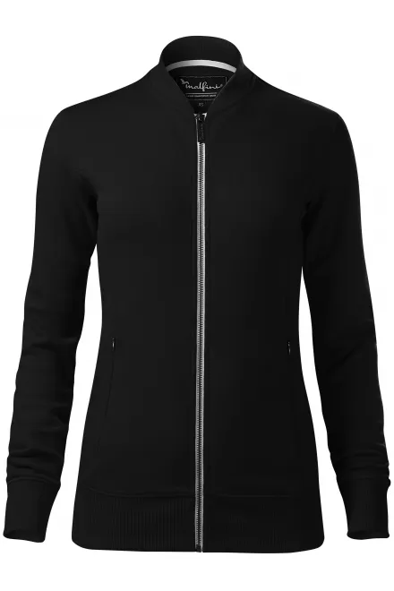 Sudadera de mujer con bolsillos ocultos - negro, L
