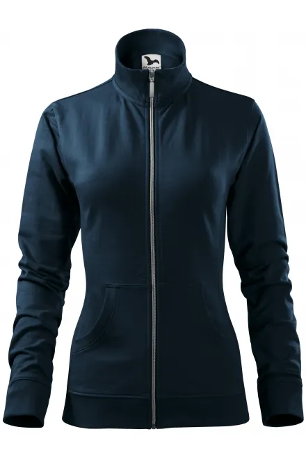 Sudadera de mujer sin capucha - azul oscuro, M