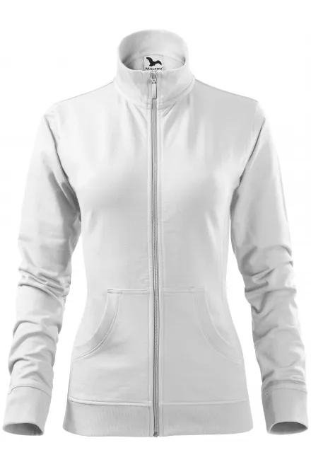 Sudadera de mujer sin capucha - blanco, M