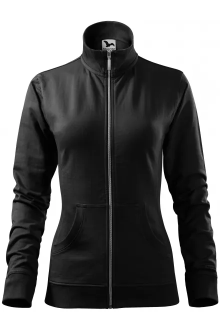 Sudadera de mujer sin capucha - negro, M