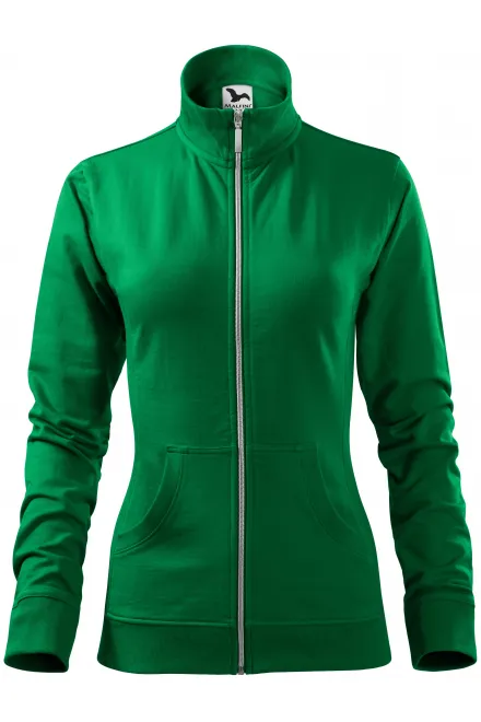 Sudadera de mujer sin capucha - pasto verde, M