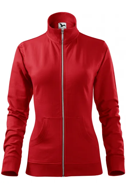 Sudadera de mujer sin capucha - rojo, M