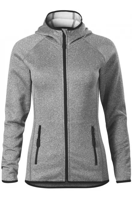 Sudadera deportiva mujer - mármol gris oscuro, S