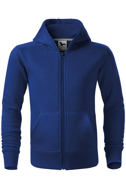 Sudadera infantil con capucha - azul real, 146 cm / 10 años