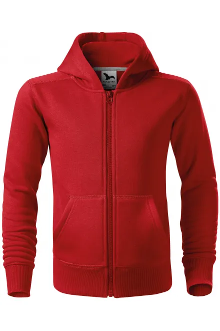 Sudadera infantil con capucha - rojo, 146 cm / 10 años