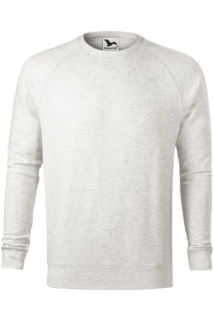 Sudadera simple de hombre - mármol blanco, L