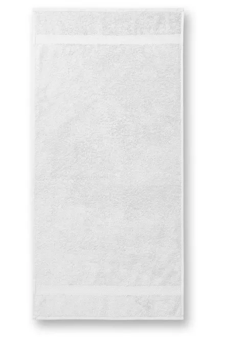 Toalla de algodón de gramaje alto, 50x100cm - blanco, 50x100cm