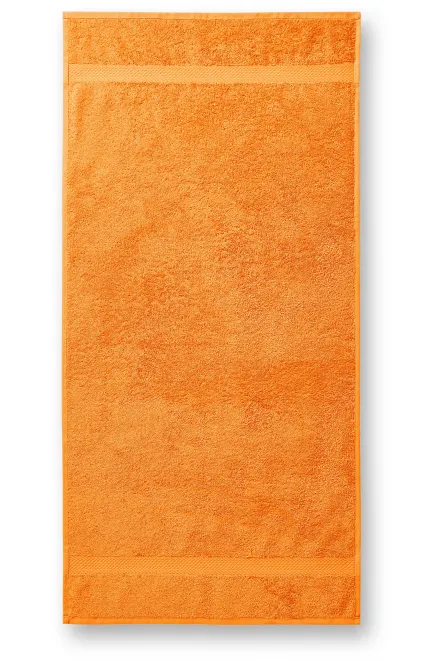 Toalla de algodón de gramaje alto, 50x100cm - mandarina, 50x100cm