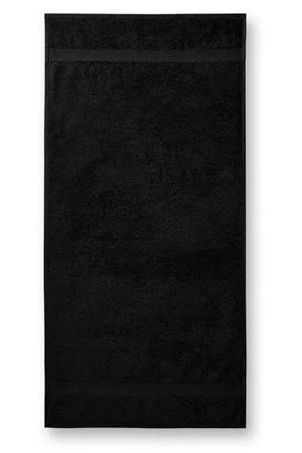 Toalla de algodón de gramaje alto, 50x100cm - negro, 50x100cm