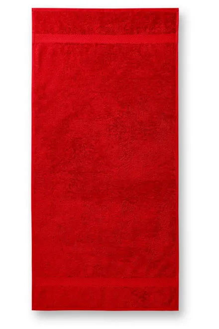 Toalla de algodón de gramaje alto, 70x140cm - rojo, 70x140cm