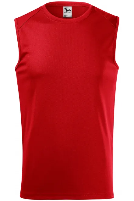 Top de hombre - rojo, L