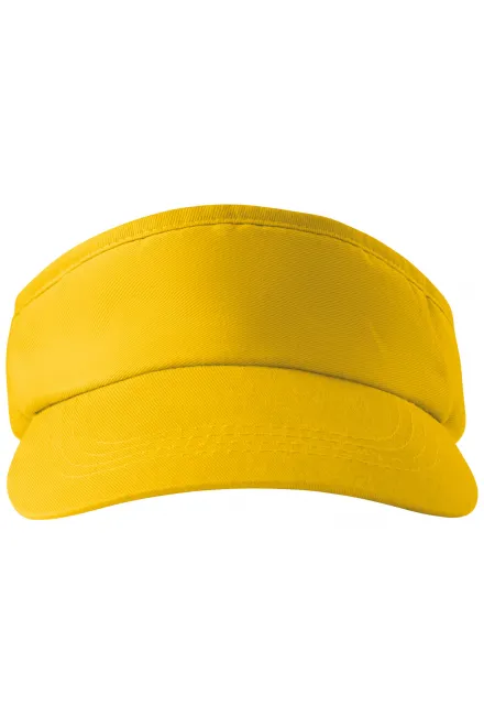 Visera de sol doblada - amarillo, ajustable