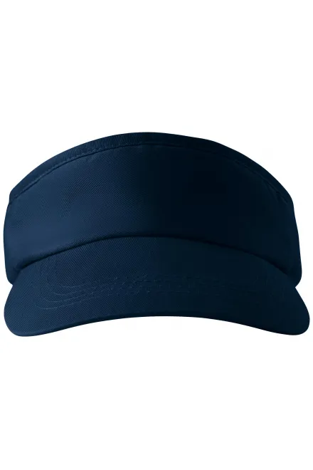 Visera de sol doblada - azul oscuro, ajustable