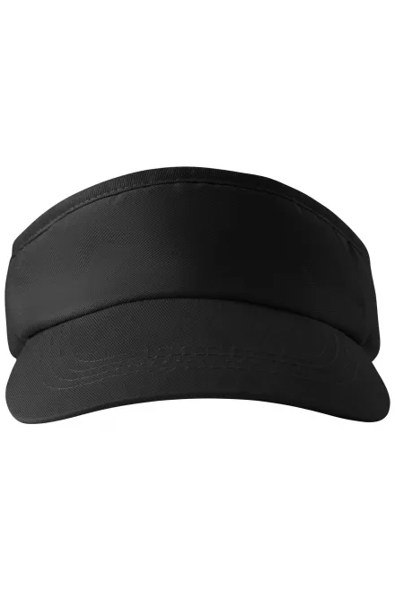 Visera de sol doblada - negro, ajustable